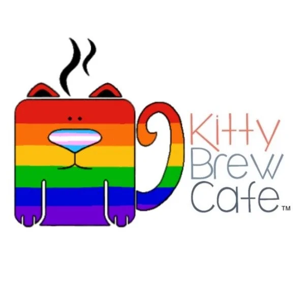 Pride Alternative Logo for Kitty Brew