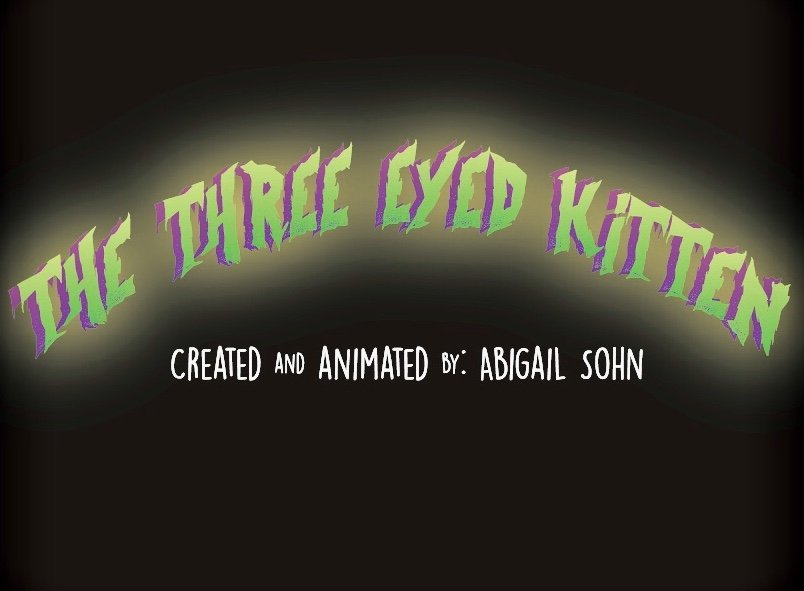 Title Card for The Three Eyed Kitten