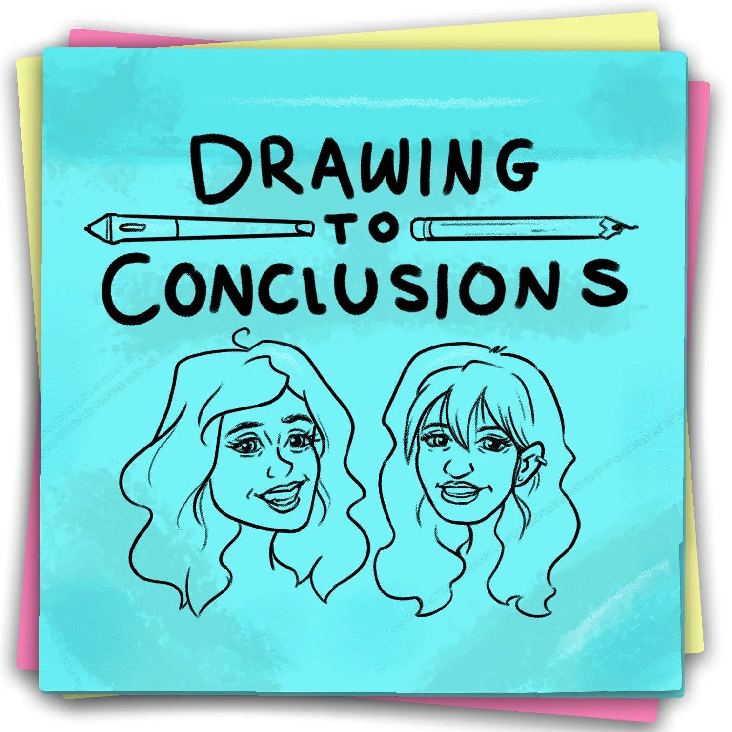 Podcast Logo for Drawing to Conclusions