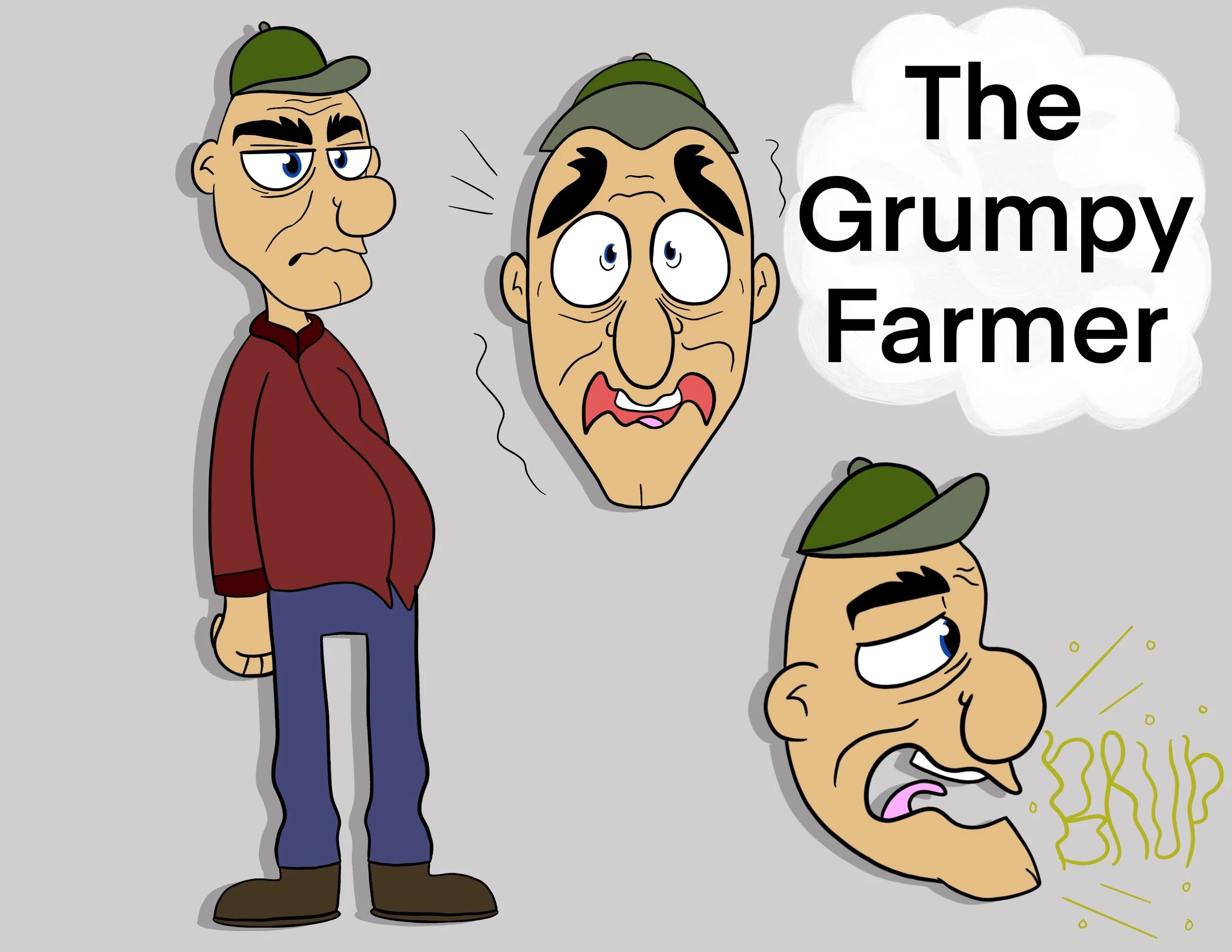 Character Concepts for The Three Eyed Kitten