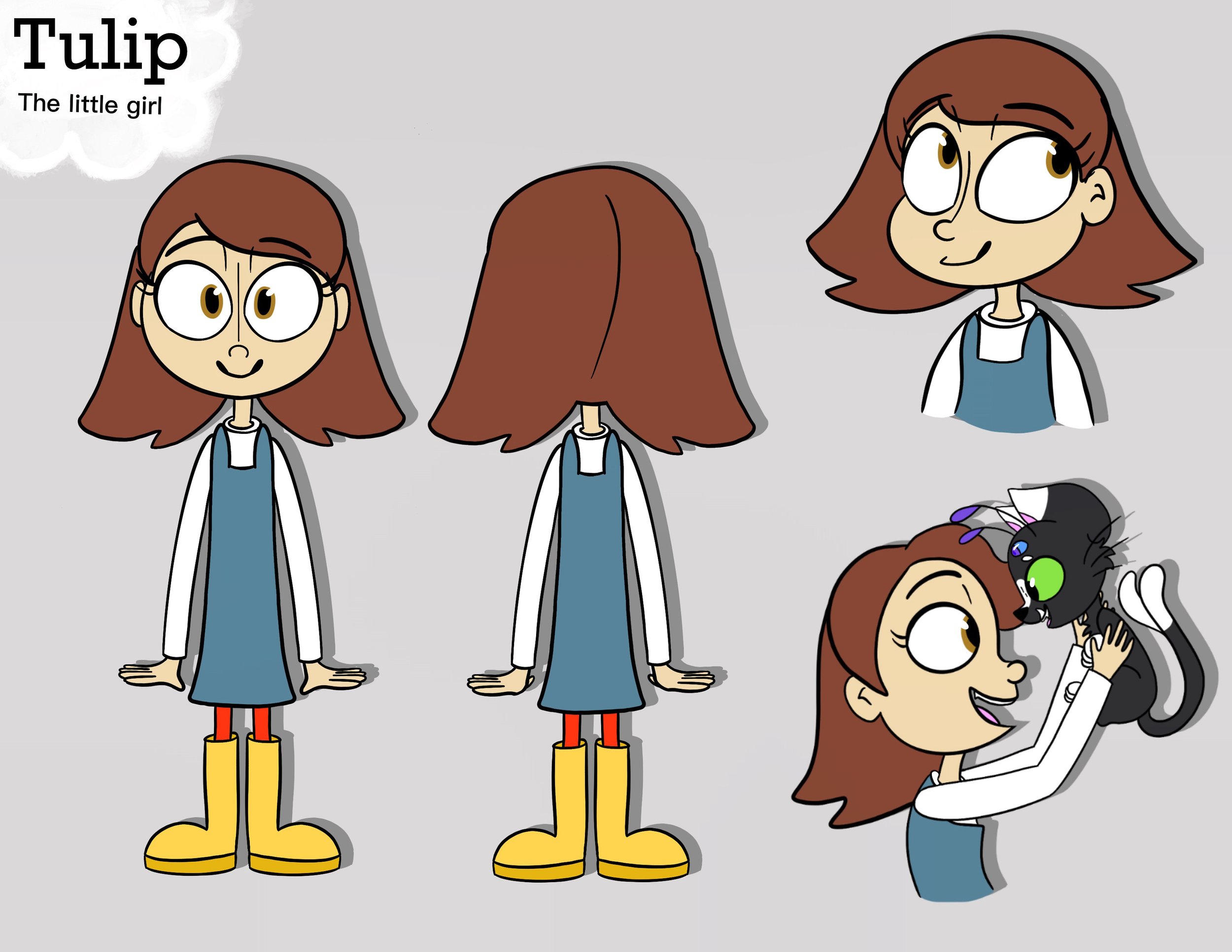 Character Concepts for The Three Eyed Kitten
