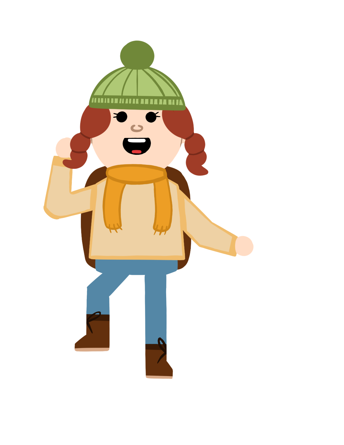 Climber Clipart Concept Asset for Great American Insurance Group