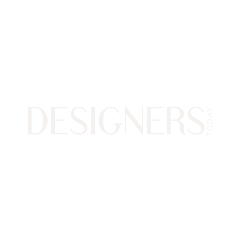 Black and white logo with the text "Designers Today."