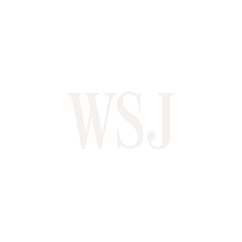 The logo of The Wall Street Journal, featuring the initials 'WSJ' in white on a black background.