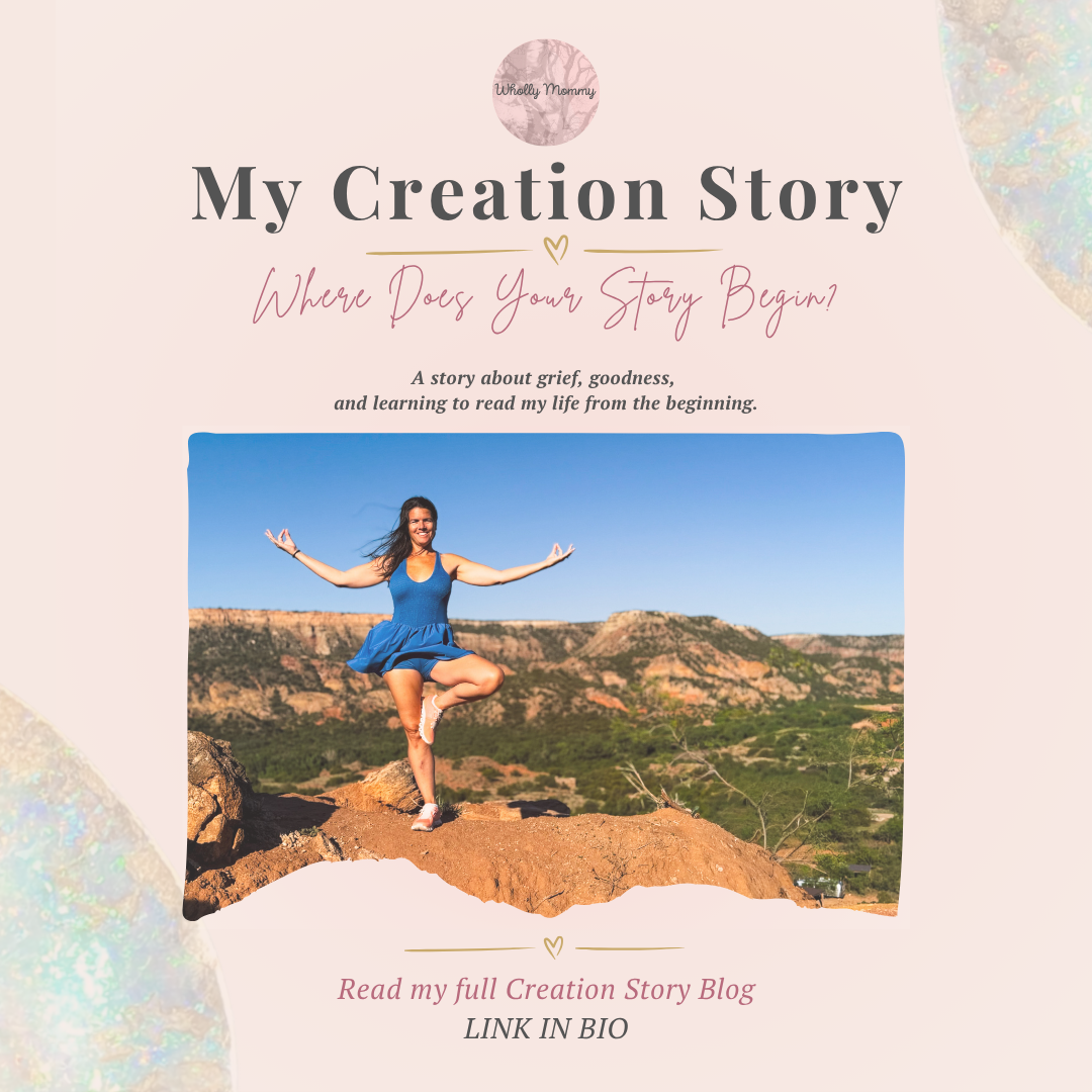 My Creation Story: Where Does Your Story Begin?