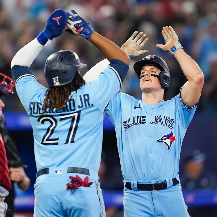 Come kick off the MLB Playoffs Wild Card Series for the Blue Jays tomorrow! We will be screening the game and welcome all large group parties &mdash; no reservations necessary. 
 
Grab a bite, a drink and stay for the chaos! ⚾️💙