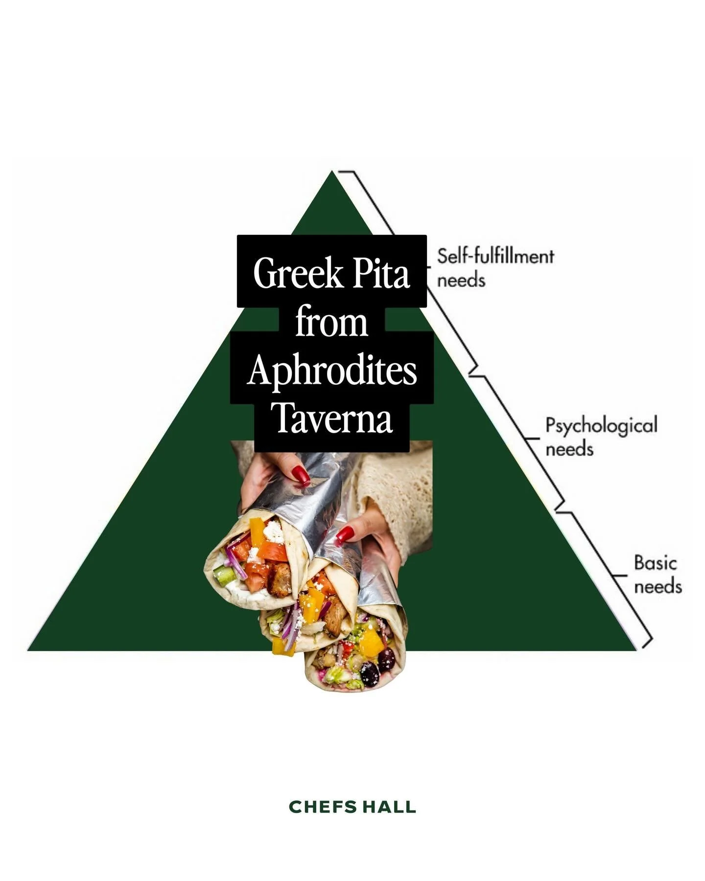 I don&rsquo;t need much in life&hellip; just a Greek Pita from @aphroditestaverna 🌯  Non-negotiable. 

#chefshall #foodhall #greekfood #torontofood