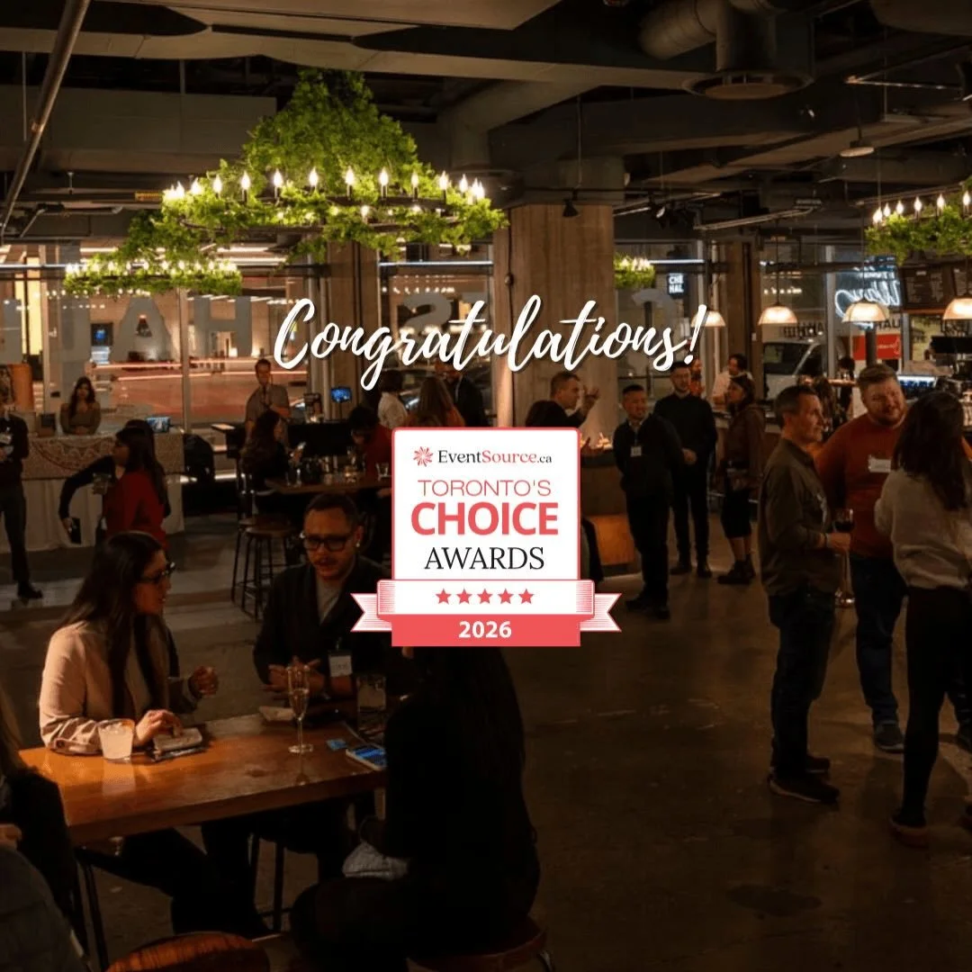 We&rsquo;re so excited to share that Chefs Hall is a 2026 Toronto&rsquo;s Choice Award winner in the Venue category 🏆✨ This award recognizes the top 5% of event pros across the EventSource.ca network, and we couldn&rsquo;t be more grateful. 

Thank 