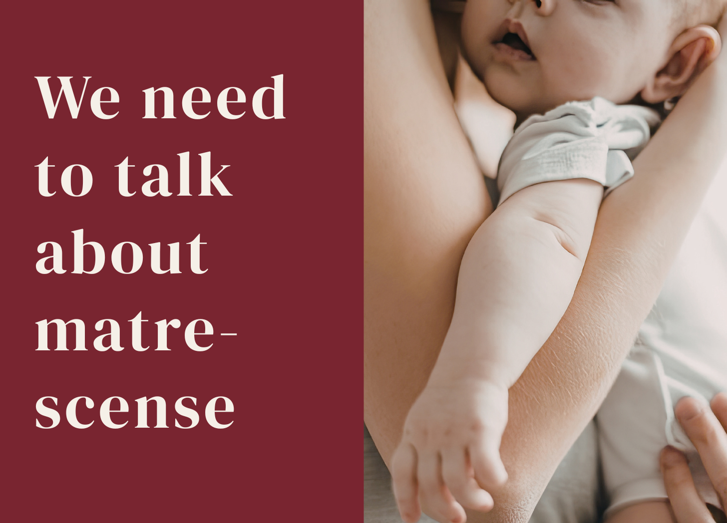 When A Baby Is Born, So Too Is A Mother