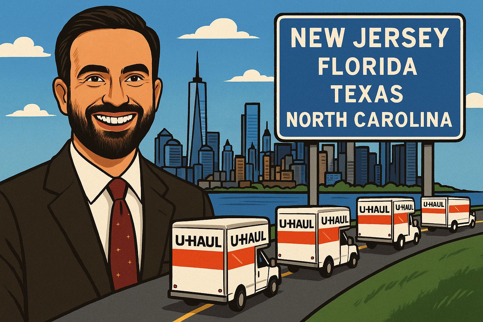 Now That Zohran Mamdani Is Mayor: Will NYC Residents Move to New Jersey… or Skip Straight to Lower-Tax States?