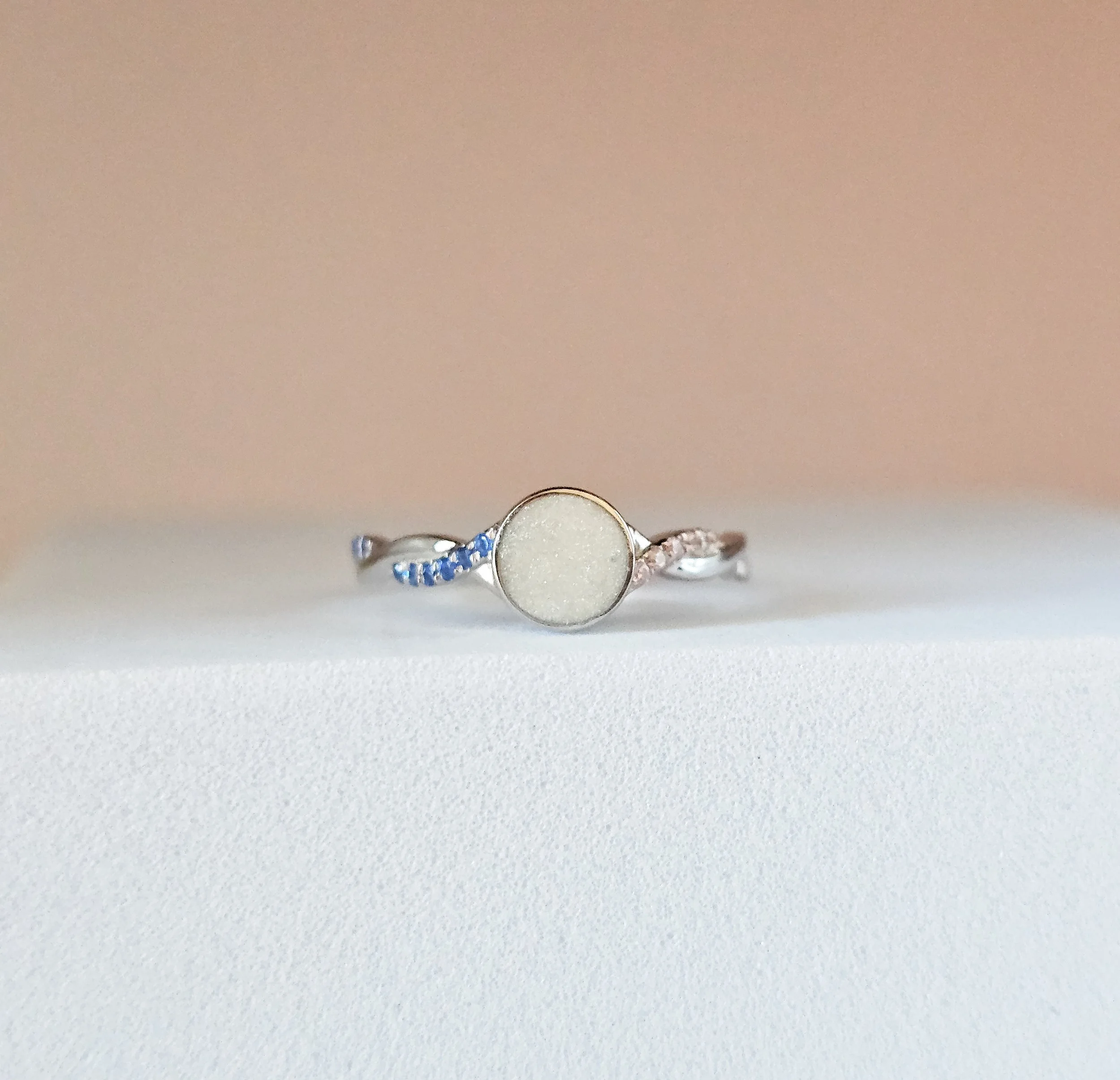 Infinity Birthstone Ring