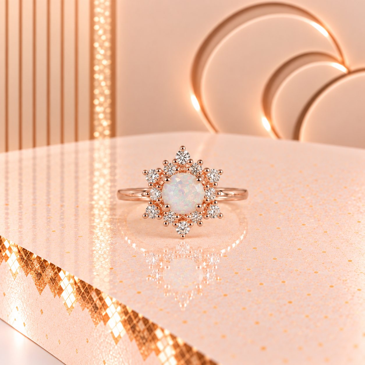 The Evelyn Ring and/or Earrings