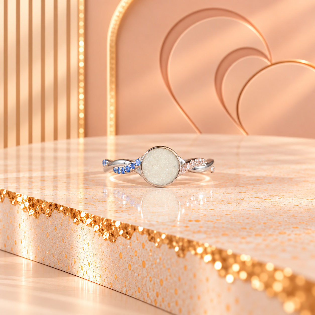 Infinity Birthstone Ring