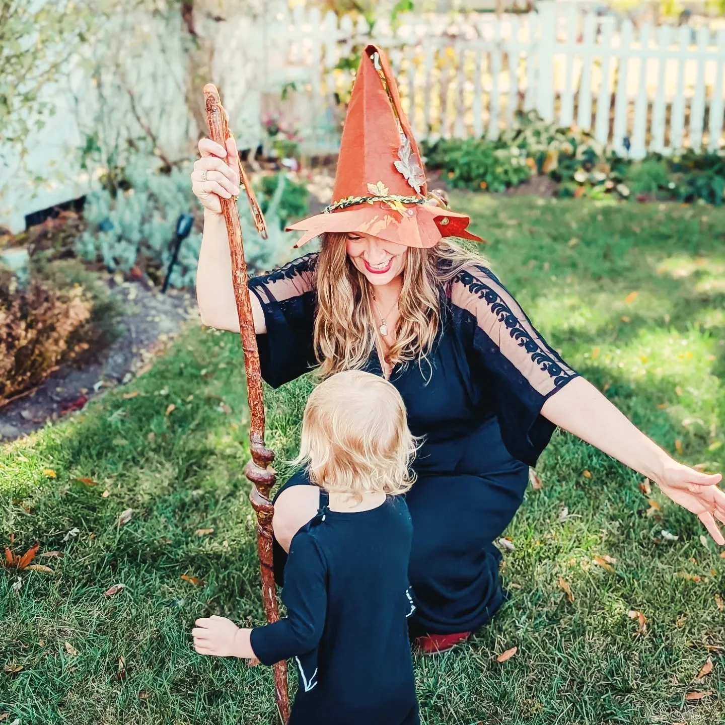 Samhain's Greetings + Happy Howl'o'ween from this witch and her familiar 🦇

🧹 Stay safe out there
🧹 Feed your neighbors
🧹 Hex the white supremecist patriarchy 

Xo
Caitlin ✨

PS: Votes are spells. Cast yours on Tuesday