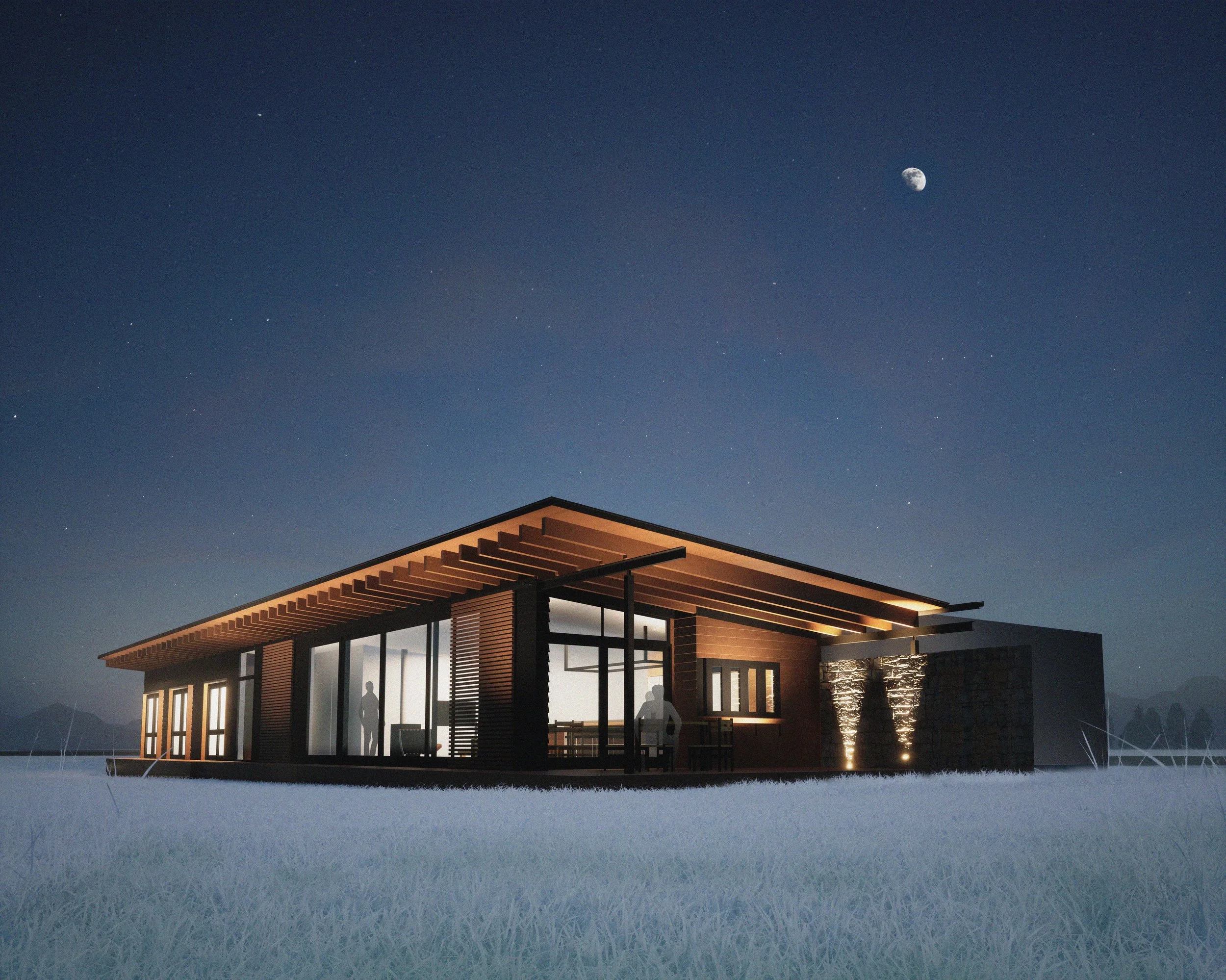 Twizel House 2 - Night Render1.jpg