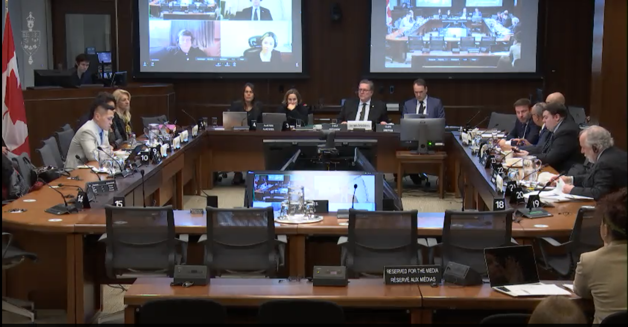 Appearance before the Standing Committee on Justice and Human Rights