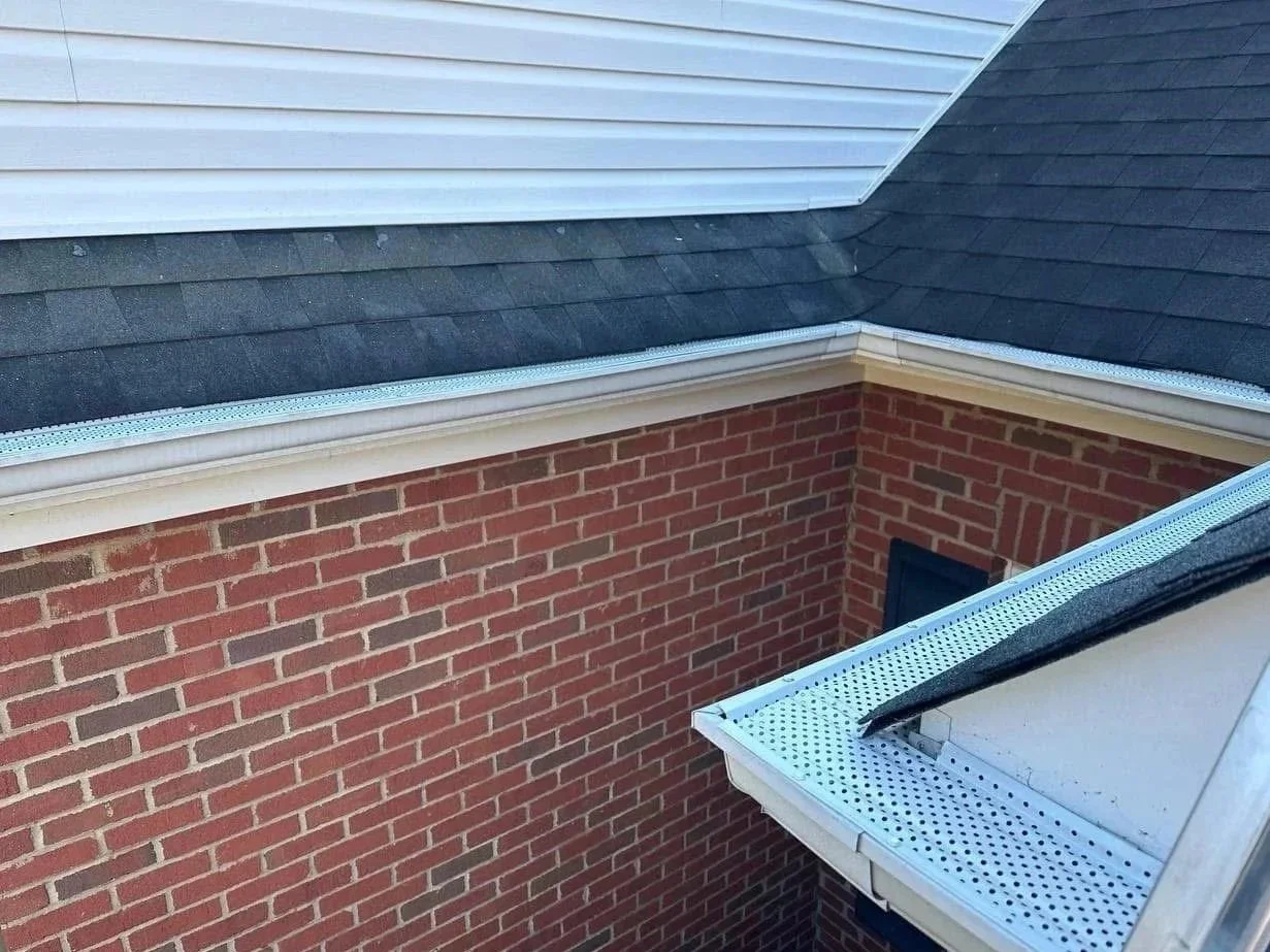 Smoothflow gutter guards in Spartanburg, SC