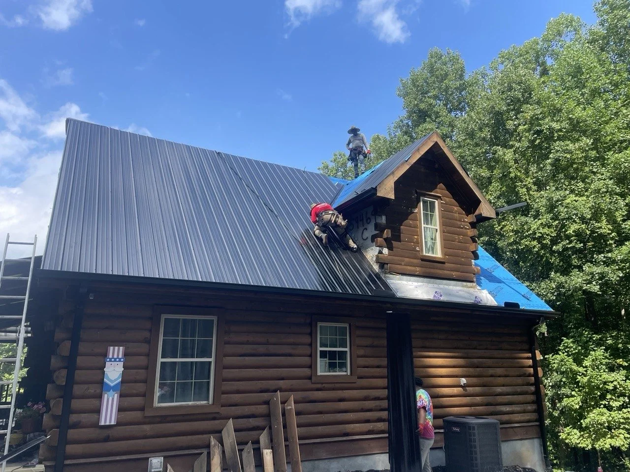 Installation of Metal Roof in Spartanburg, SC