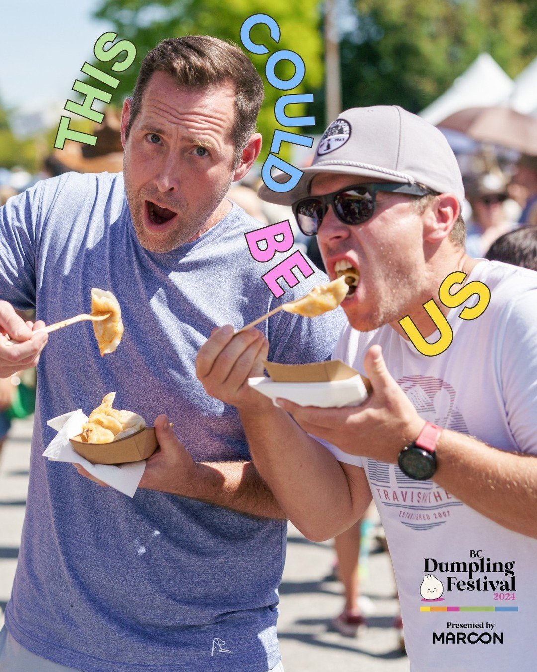 Tag your dumpling squad in the comments 👇

A beautiful summer day with dumplings, free entertainment, food trucks, and tons of activities? Say less.

Who are you bringing to Dumpling Fest 2024?🤔
.
.
.
.
.
[BC Dumpling Fest, Food Squad, Best Friends