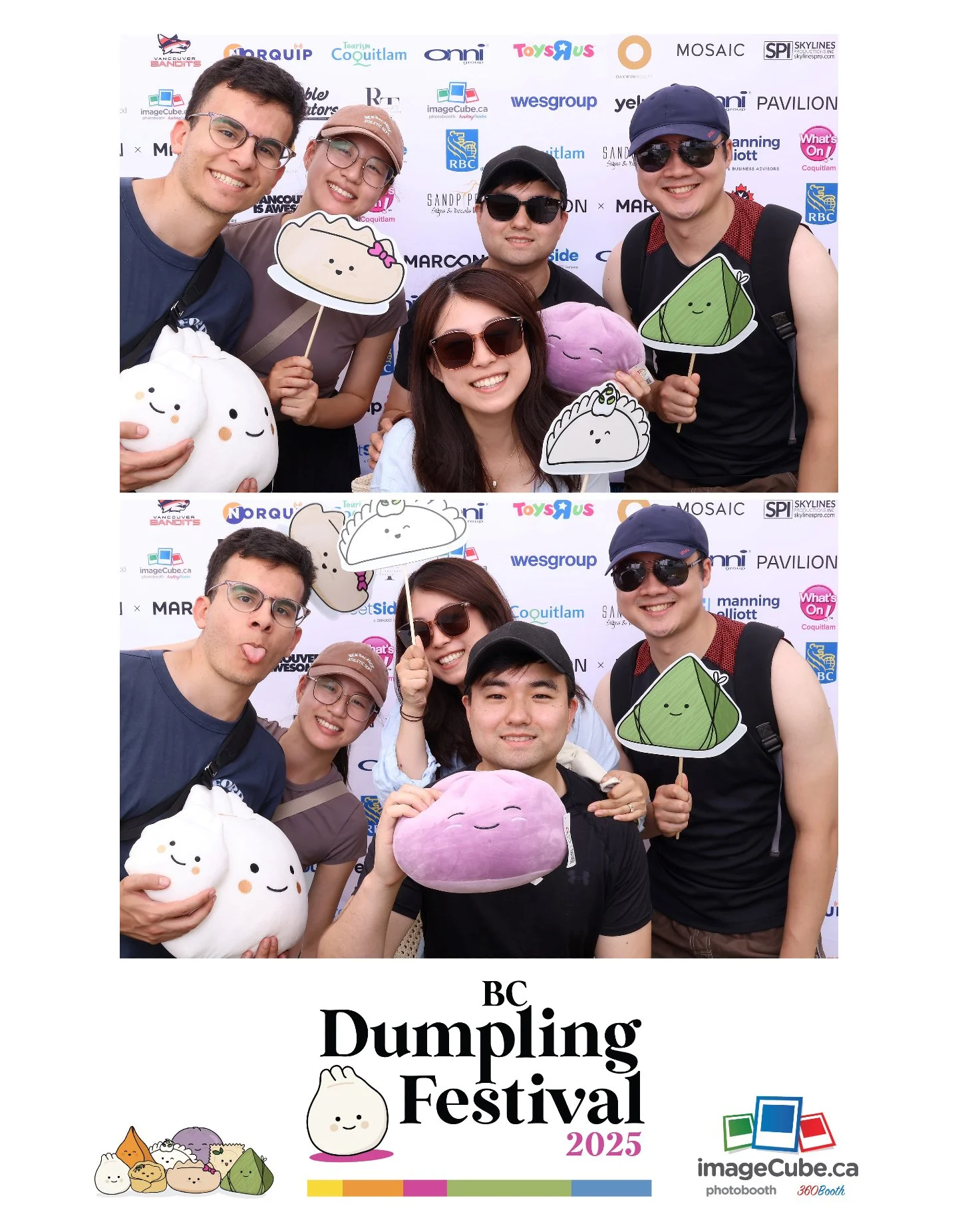 Big smiles + dumplings = the perfect combo! 🥟😄 Thank you @imagecubephotobooth for being part of this year&rsquo;s festival and capturing so many wonderful moments. Your sponsorship and support help bring the community together in such a meaningful 