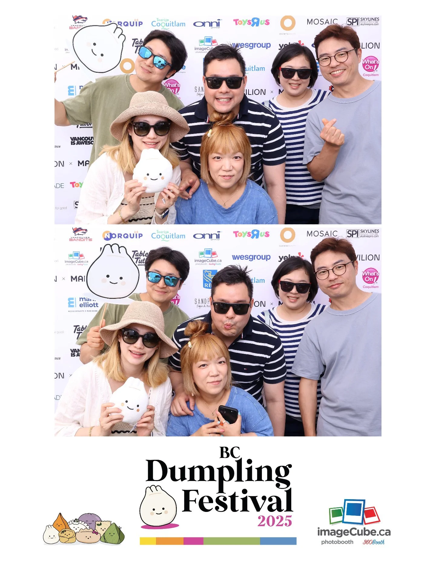 From silly props to candid smiles, @imagecubephotobooth brought so much fun to this year&rsquo;s BC Dumpling Festival! 📸 Thank you for capturing the spirit of our festival and for sponsoring our community celebration. We loved seeing everyone enjoy 