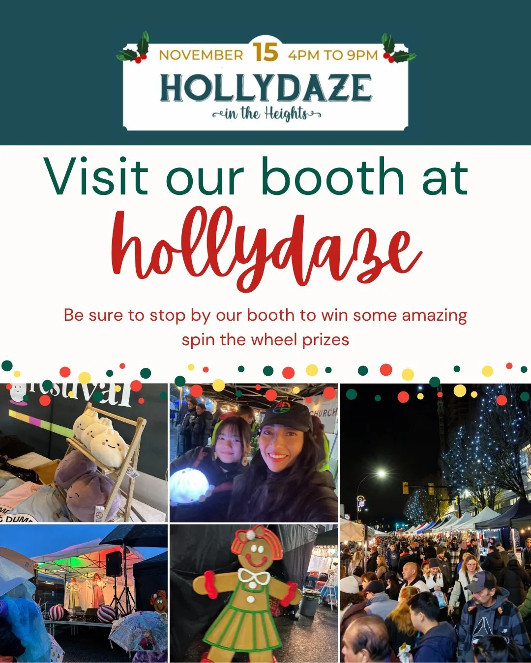 We&rsquo;re so excited to announce that Hollydaze is almost here &mdash; and Asian Arts and Culture Society will be there with our very own booth!

📍 Come find us at Austin Heights and join the fun on a magical day full of community spirit, local ve