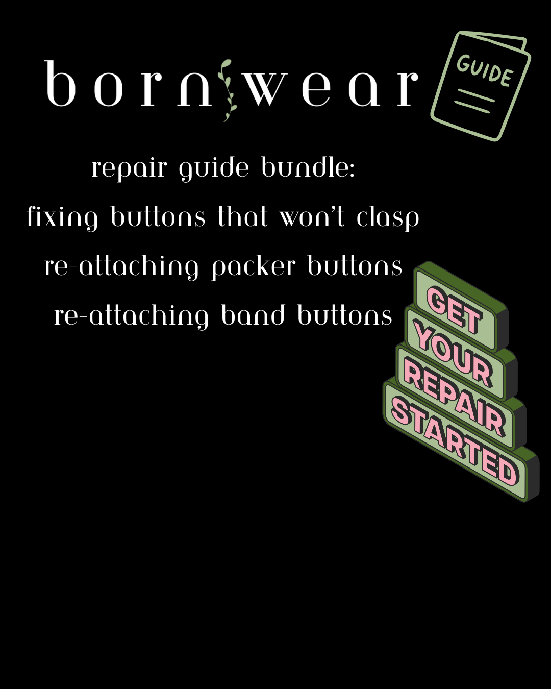 Fixing and Re-Attaching Buttons Bundle - Repair Guide