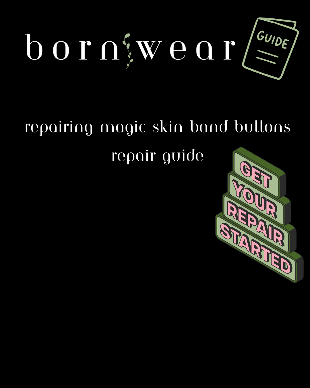 Re-Attaching Band Buttons - Repair Guide