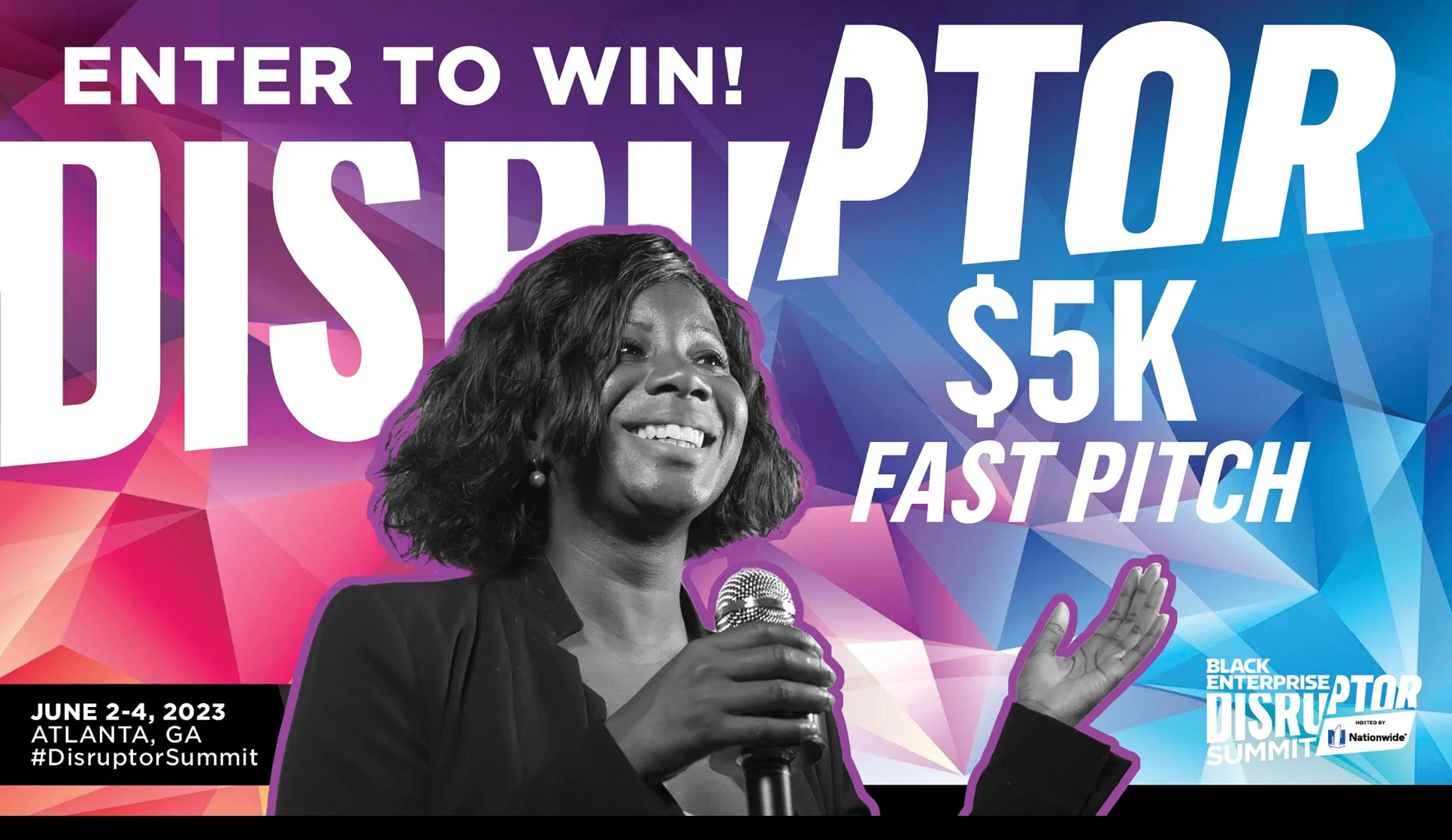 2023 DISRUPTOR SUMMIT $5K FAST PITCH COMPETITION