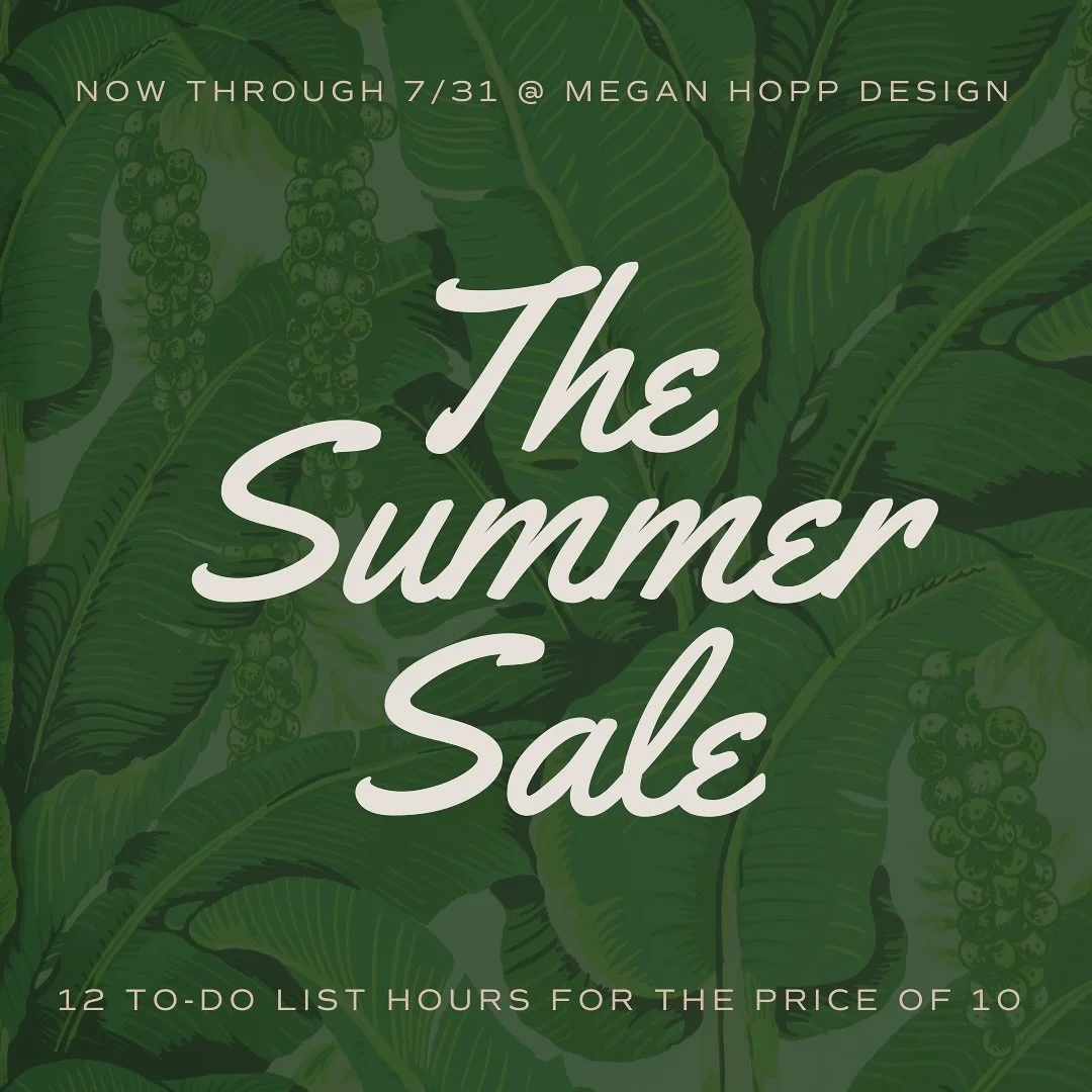 Lighting Megan Hopp Design