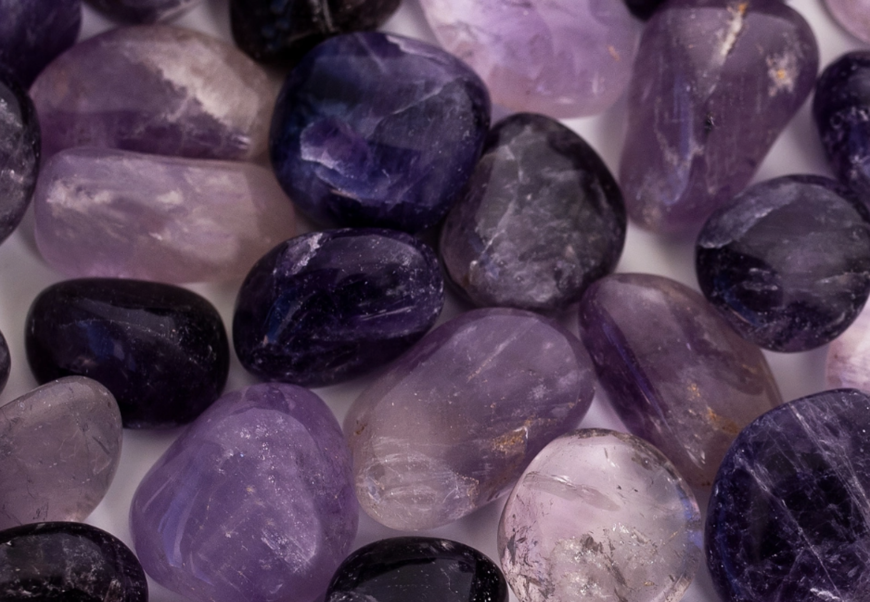 Amethyst Crystal Tumbled Smooth