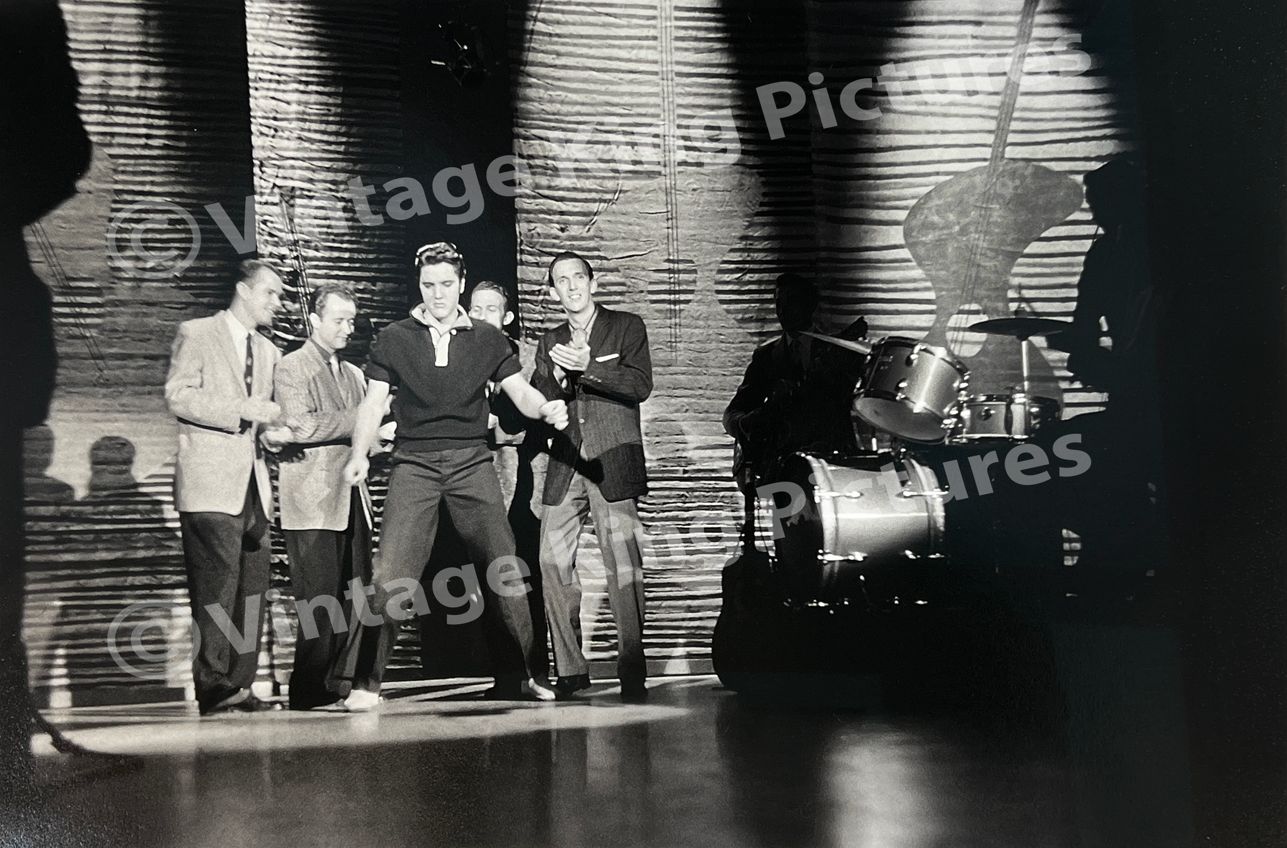 Elvis Presley performs at 1956 Ed Sullivan show