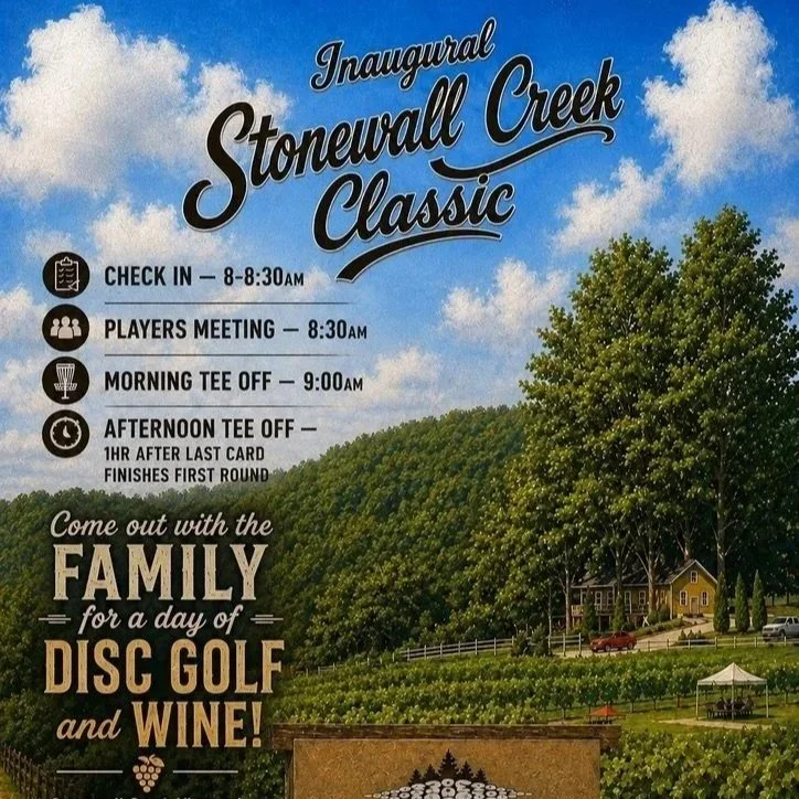stonewall creek classic disc golf tournament