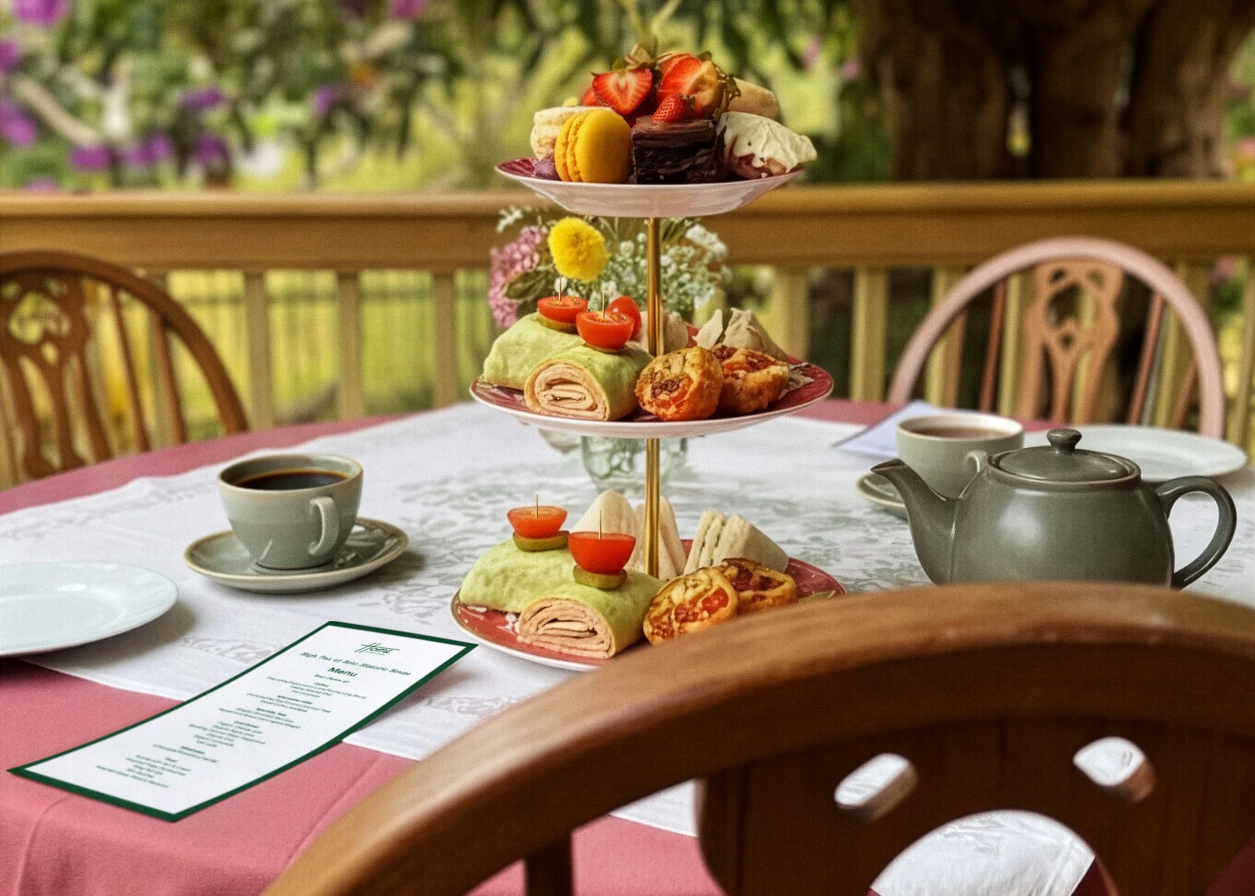 High Tea — Home at Roto House