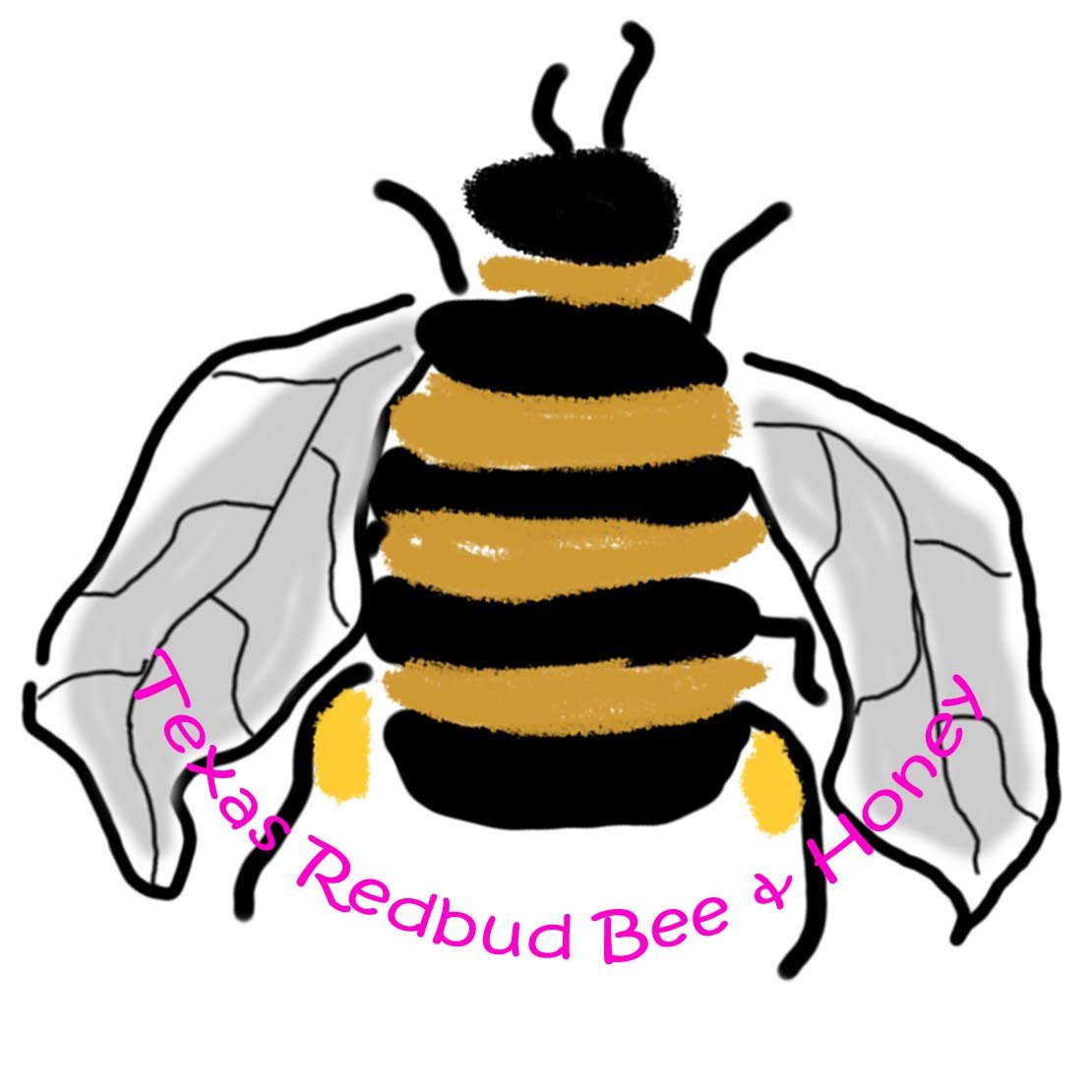  Texas Redbud Bee and Honey