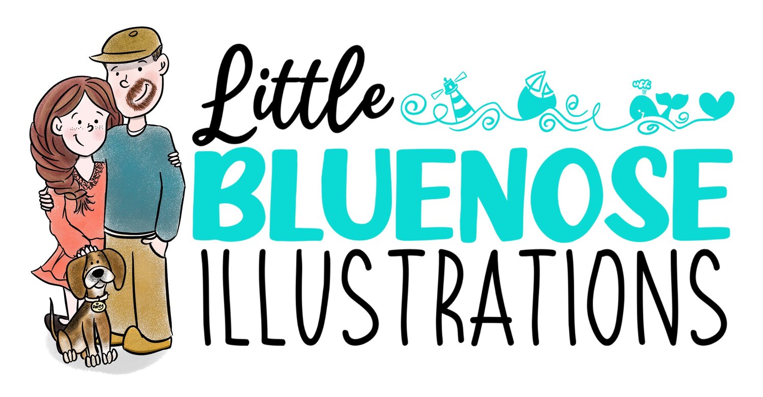Little Bluenose Illustrations