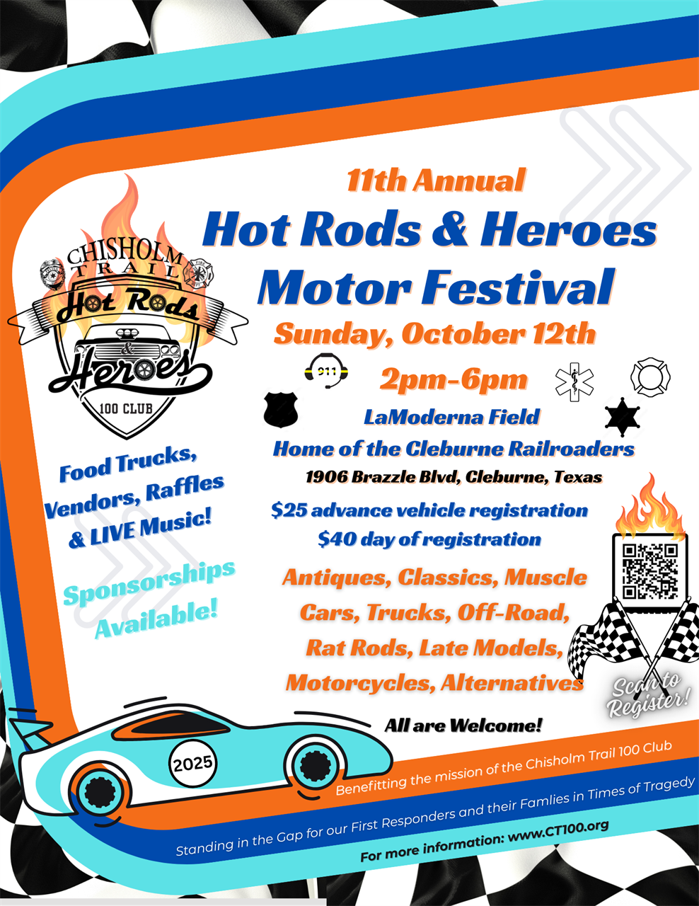 1th Annual Hot Rods & Heroes Motor Festival