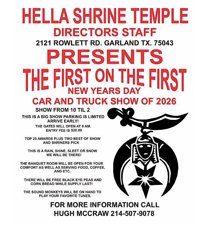The First On The First New Years Day Car And Truck Show