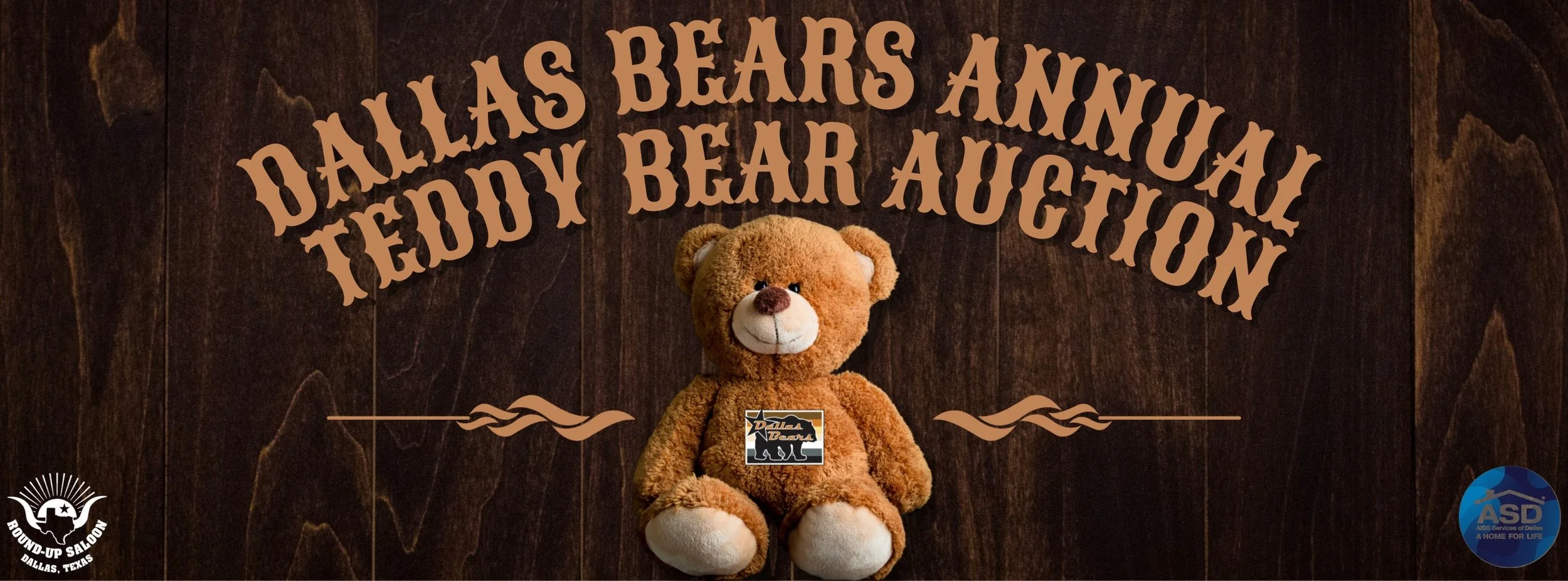 Dallas Bears Annual Teddy Bear Auction @ Round-Up Saloon