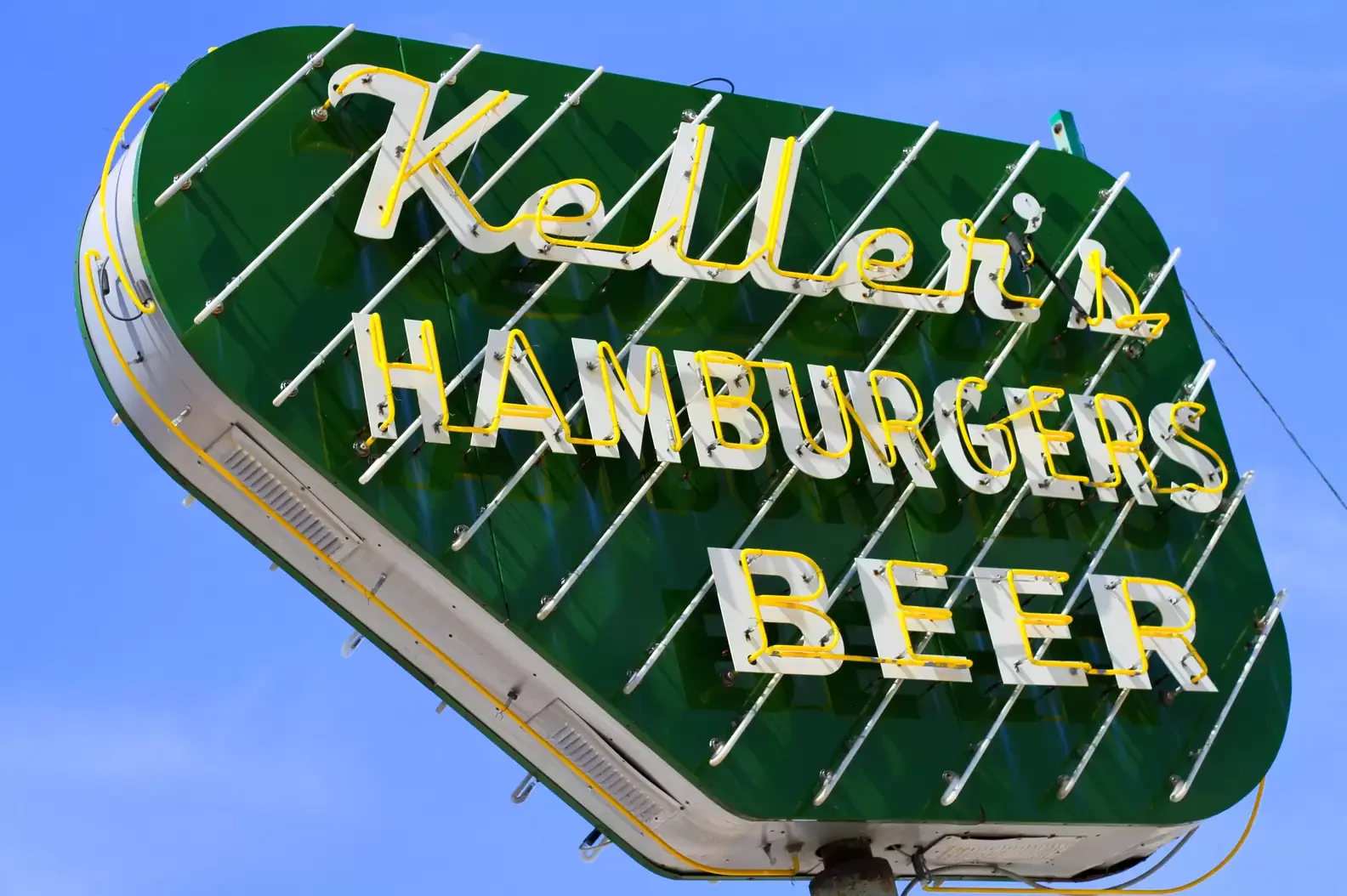 KELLER’S Hamburgers DRIVE-IN 