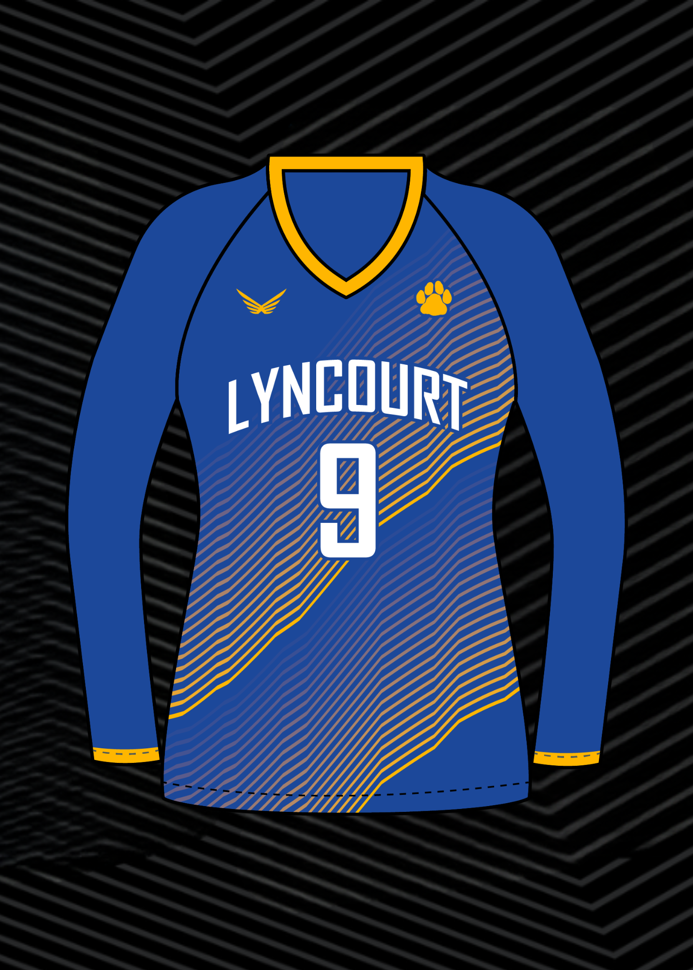 Womens volleyball jersey