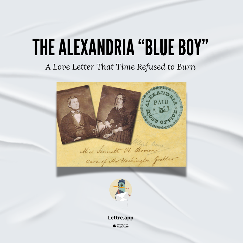 The Alexandria “Blue Boy”: A Love Letter That Time Refused to Burn