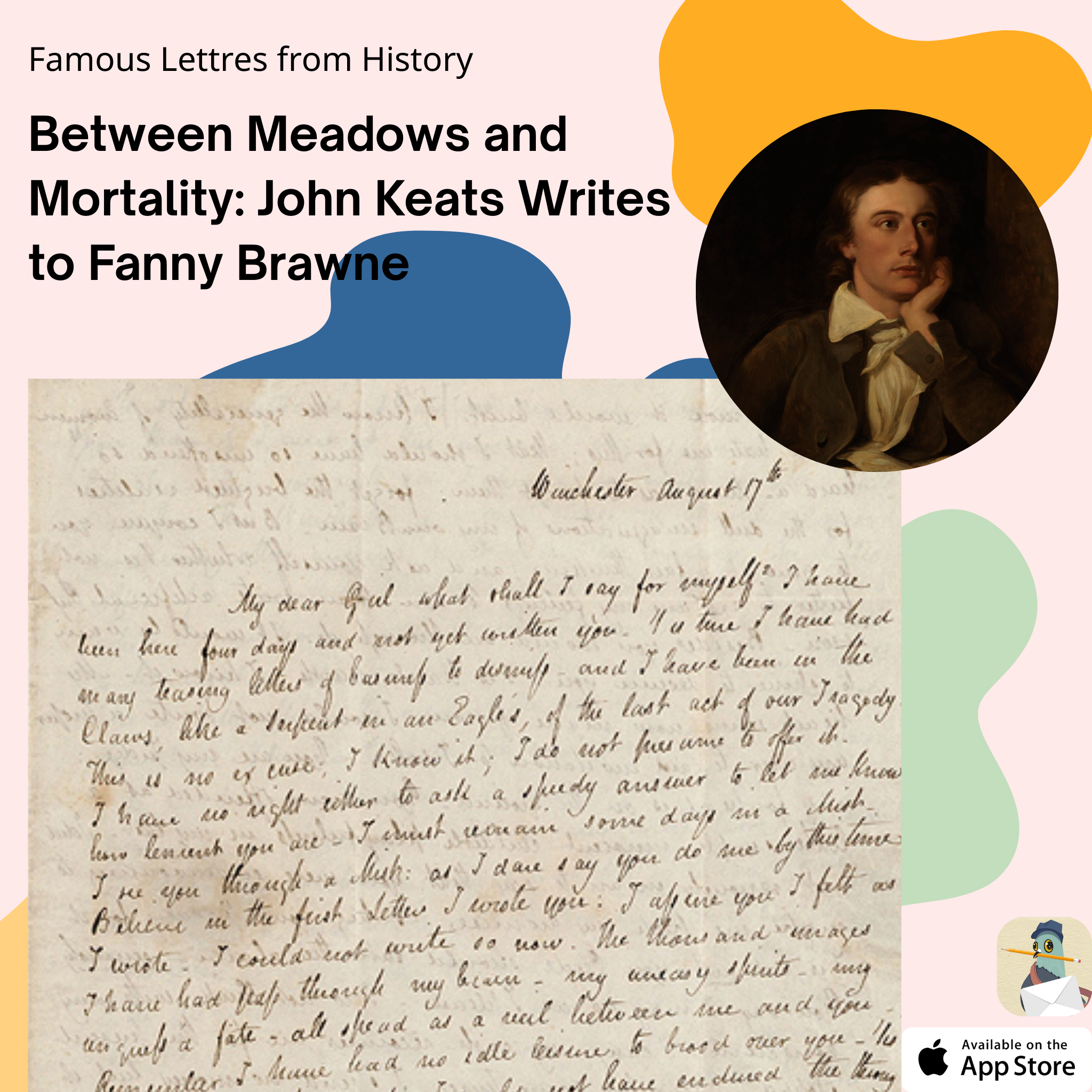 Between Meadows and Mortality: John Keats writes to Fanny Brawne