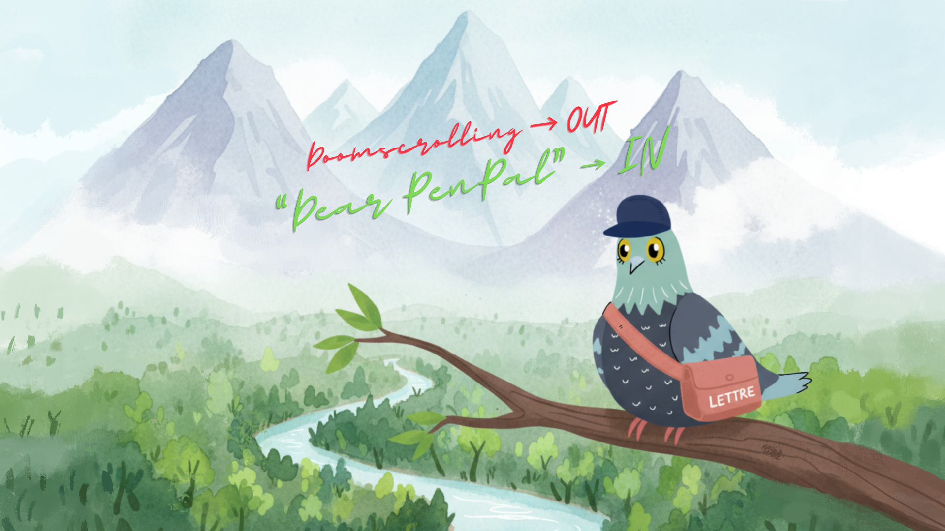 Doomscrolling Out, “Dear PenPal” In
