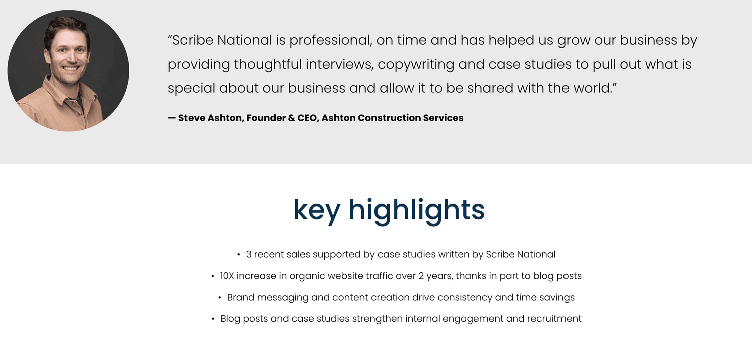 B2b Copywriting Examples 10 best B2B copywriting examples to inspire you — Scribe National