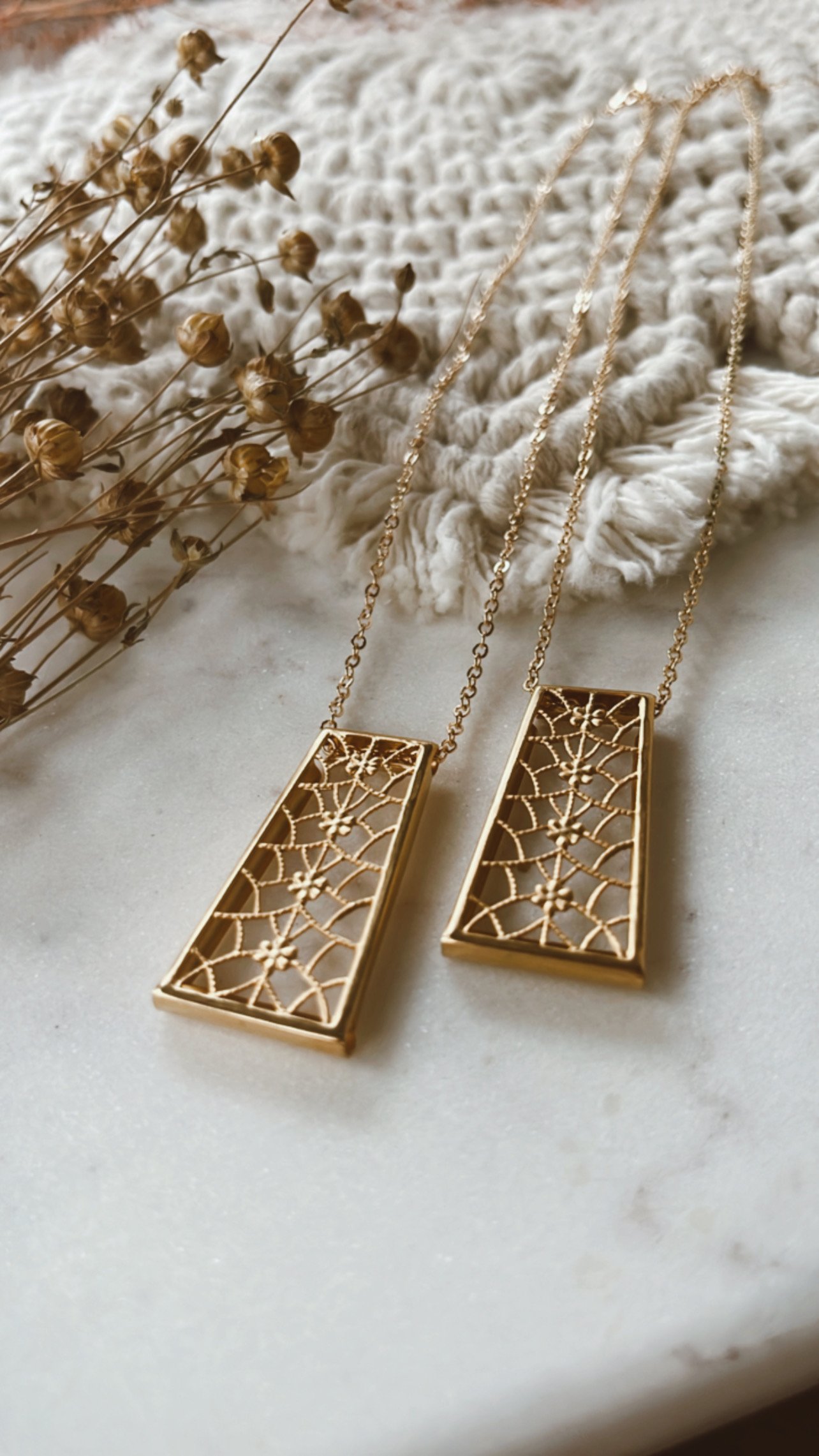 Vintage Lace Necklace