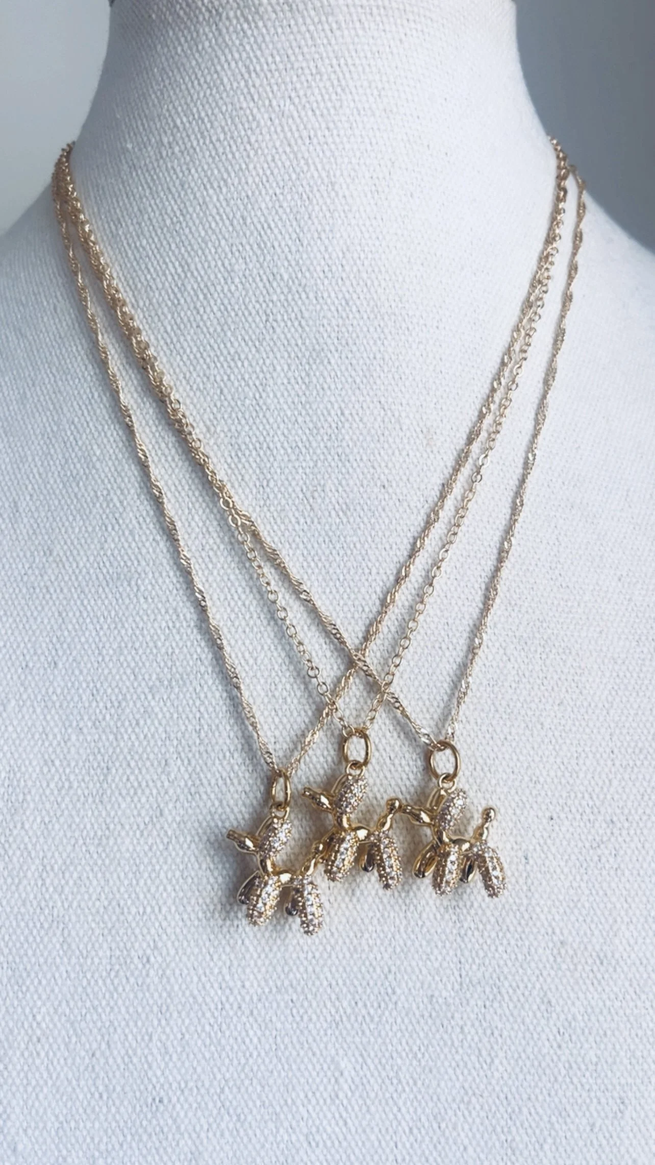 Balloon Dog Necklace