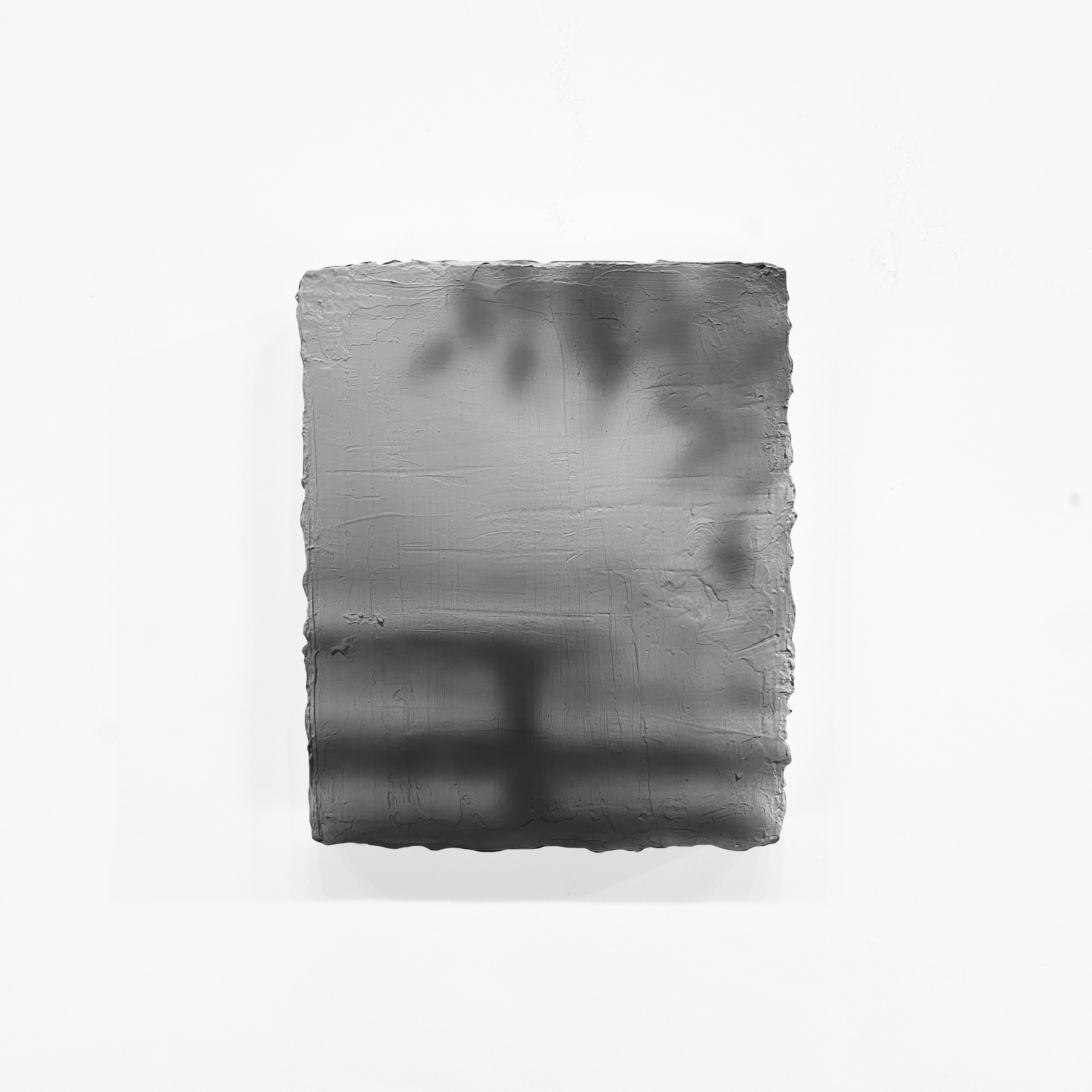 Lombok - 2024 - 31 x 26 x 4 cm - Water based airbrush paint and gesso on cotton canvas