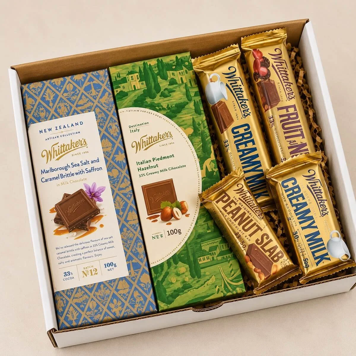 NZ's Finest Whittakers Chocolate Collection