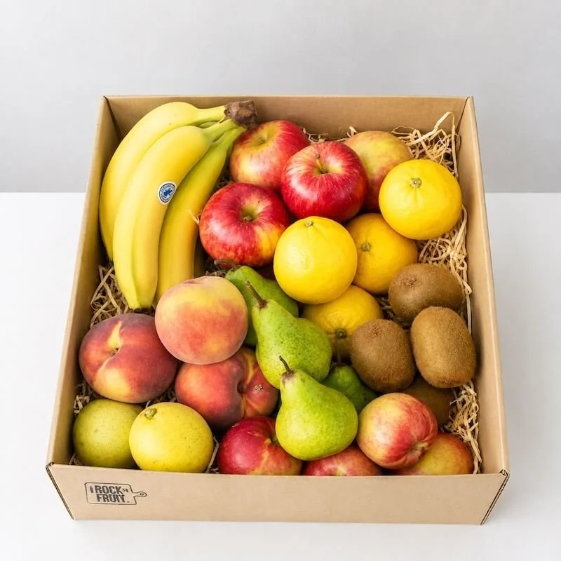 Gift tray with an assortment of mixed fruit available for same-day delivery levin.